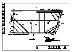 某地铁中间风井深基坑围护结构及内支撑体系设计cad图_基坑围护结构及内支撑体设计-图一
