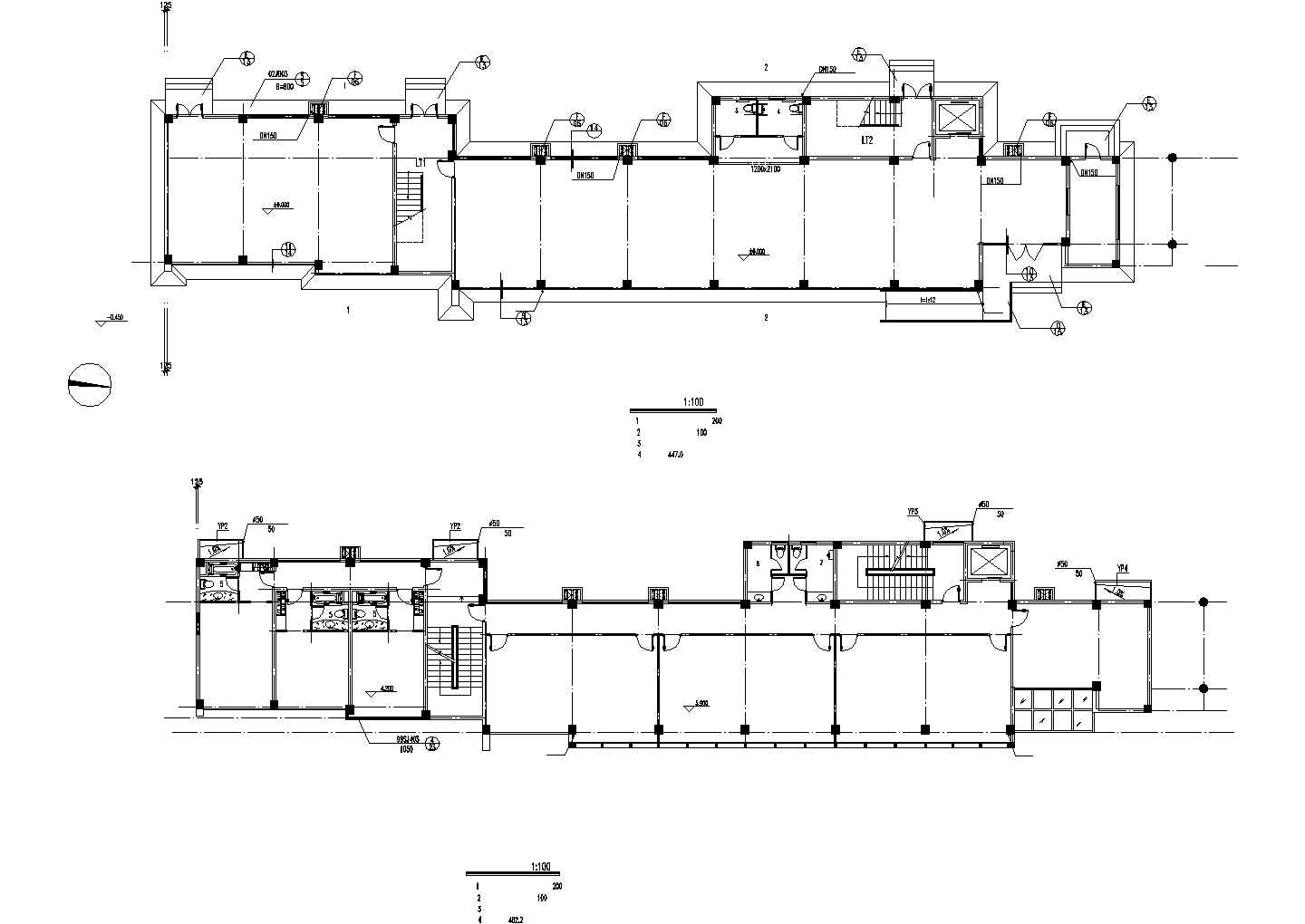 某新建厂房建筑设计方案CAD图