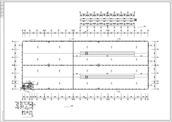 宁波某公司二期厂房建筑设计CAD图纸_图1