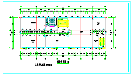 [石河子]中学综合楼建筑设计cad图纸_图1