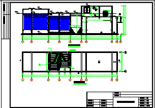 [海南]某果汁加工厂污水处理站cad设计安装图纸-图二