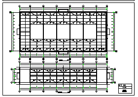 《混凝土结构》课程设计单层工业厂房结构cad施工图纸-图二