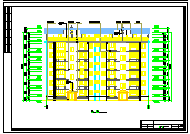 六层跃七层小康二单元1903.76平米对称户型住宅建筑设计施工图含详图（课程设计）-图一