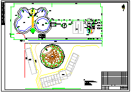 某厂区污水处理站改造工程cad设计施工图-图二
