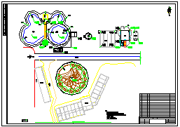 某厂区污水处理站改造工程cad设计施工图