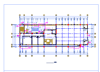 某地6层办公楼建筑cad设计施工图(外立剖面)-图二