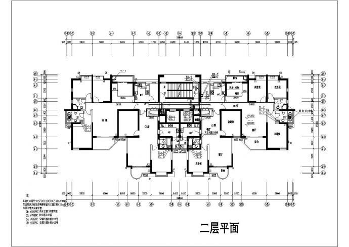 30层住宅楼全套给排水设计施工图_图1