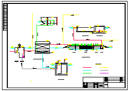 某温泉中心污水处理站cad设计施工图-图一