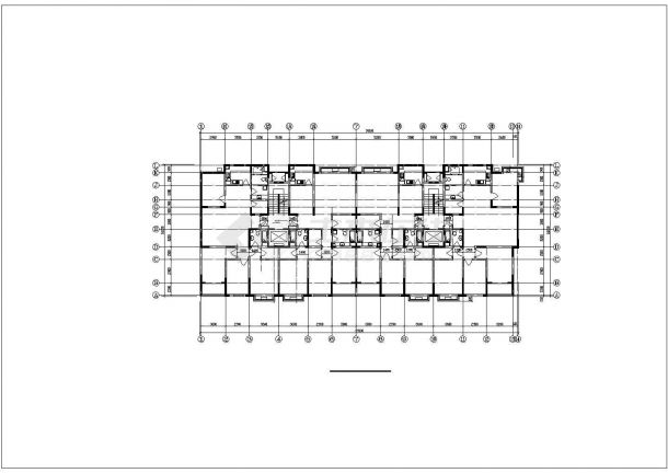某3栋小高层住宅扩初设计CAD图纸-图一