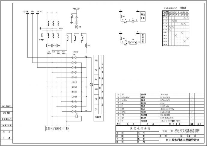 设备控制器_电压互感器柜原理图_图1