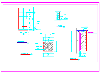 某地八层办公楼室内装修全套CAD设计施工图纸-图一