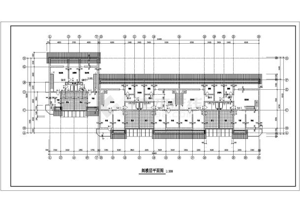 六层住宅施工图（坡屋顶）-图六