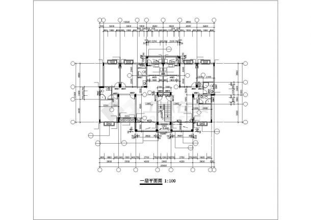 某七层框架住宅毕业设计完整CAD资料（计算书、结构图纸）-图二