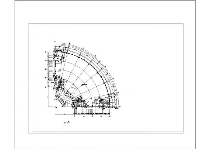 某高层框架办公楼工程设计CAD资料（计算书、结构图纸）_图1