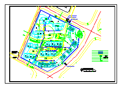 某花园综合住宅区详细规划设计施工图（含效果图）-图一