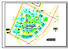某花园综合住宅区详细规划设计施工图（含效果图）-图二