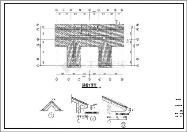 浙江省海宁市某高档多层住宅小区建筑施工设计CAD图纸-图一