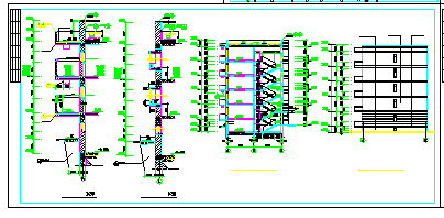 某地多层住宅楼施工CAD建筑设计图纸-图一