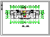 凤凰花园小高层全套建筑设计CAD图-图二