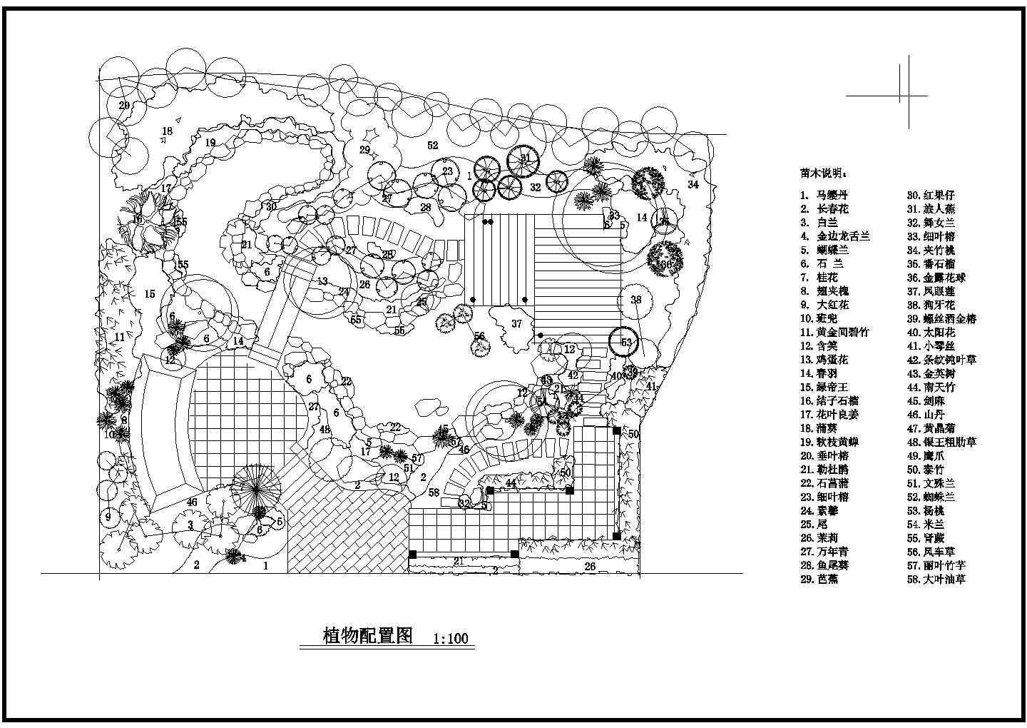 某花洲古渡CAD设计施工图纸