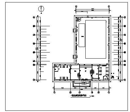 某小型游泳馆综合楼电气系统设计施工cad图纸_图1