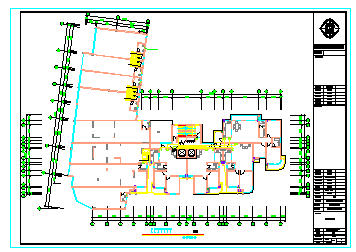 某高层住宅楼电气cad设计施工详图(含地下室)-图二