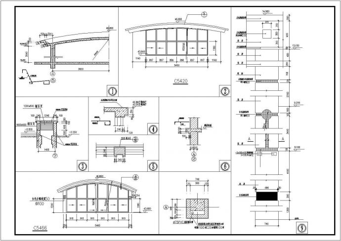 浙江省温州市某高层住宅小区整套施工设计CAD图纸_图1