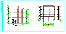 某单身宿舍建筑设计CAD施工图-图一