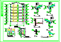 某单元式多层住宅建筑设计CAD施工图纸-图一