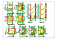 多层排房样板建筑设计CAD施工图纸_图1