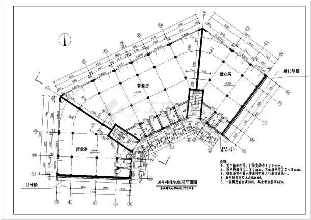 3232.11平米住宅全套建筑设计施工图-图一