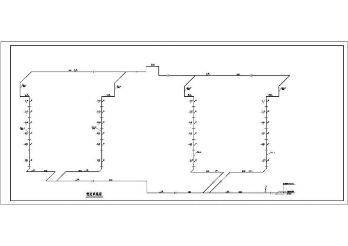 某6+1复式层(1梯2户4户5单元1层半商)住宅楼给排水设计cad全套施工图（含设计说明）_图1