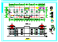 海阳市凤凰国际乡村社区商业楼建筑设计施工图（含设计说明）-图二