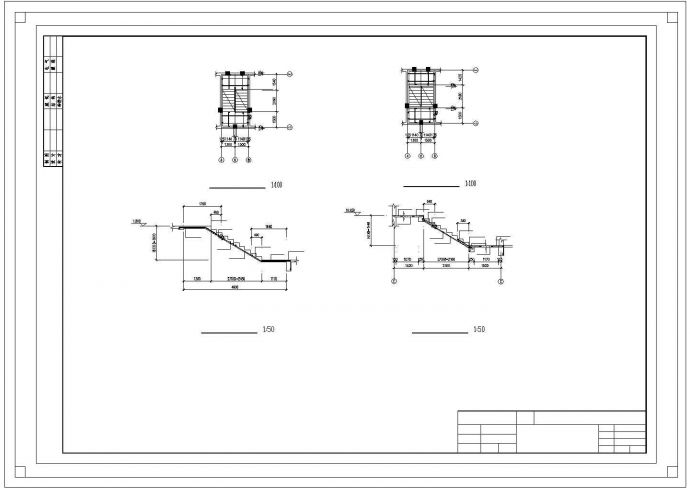 6000平米六层框架结构住宅楼施工cad图(含计算书，毕业设计)_图1