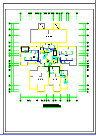 某18层综合办公楼cad电气设计图纸_图1