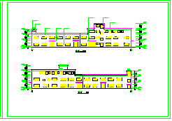 某厂房建筑结构全套CAD施工设计图纸-图二
