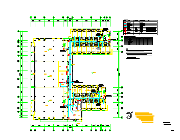 某大学生公寓楼全套电气cad设计施工图-图二