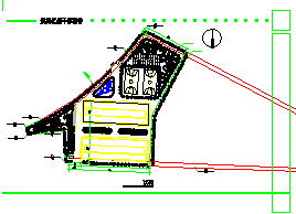 某电器厂领导生活区详细建筑方案cad图纸-图二