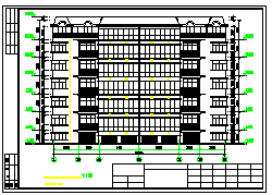 某高档小区住宅楼整套建筑cad设计图-图一