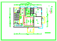 某豪宅户型装修cad设计整套施工图纸_图1