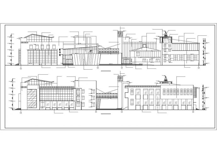 某省会某中学某4层框架结构教学楼建筑结构设计CAD图纸_图1