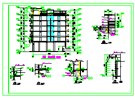 某小高层住宅建筑全套设计CAD图纸-图一