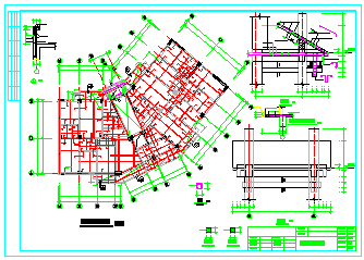 某小区框剪型小高层cad建筑工程设计图_图1