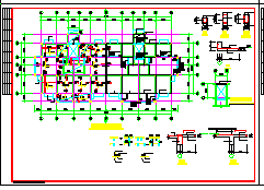 某三层住宅楼混合结构cad设计图纸_图1
