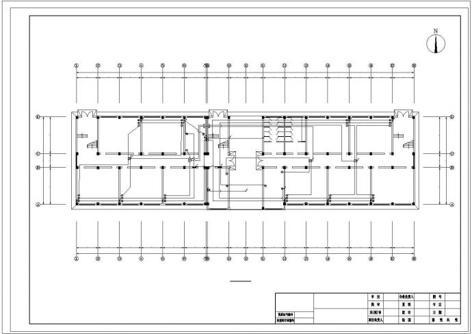 某五层学校综合楼电气设计CAD图纸_图1
