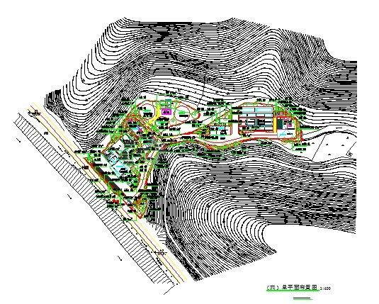 大坪污水处理厂及污水收集管网项目--室外绿化-图一