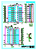 某住宅大楼完整建筑cad设计施工图-图二