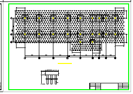 某车站综合楼结构设计cad方案图_图1