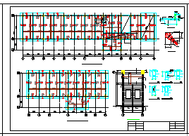某车站综合楼结构设计cad方案图-图二
