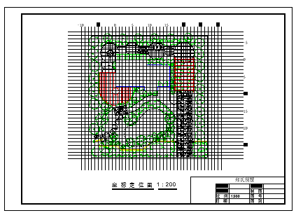 某别墅花园整套建筑规划设计cad施工图-图一